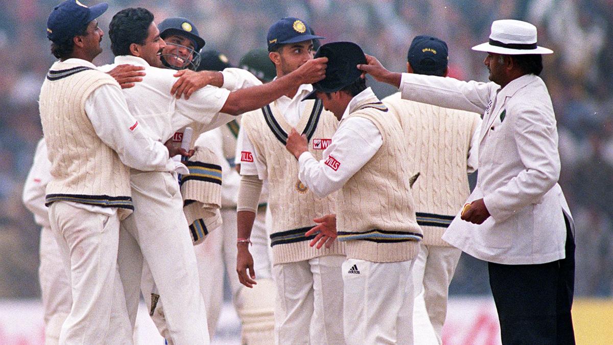 February 7, 1999: Anil Kumble Springs Kotla Magic To Emulate Jim Laker ...